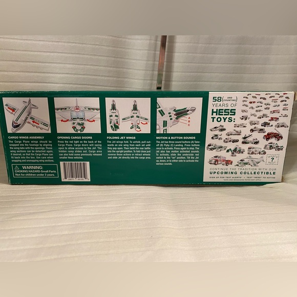 Hess Cargo Plane and Jet Limited Edition 2021 NEW in Box - Picture 3 of 4